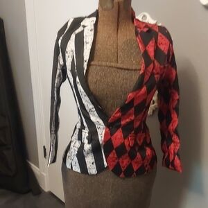 Spirit Red and Black Diamond Blazer